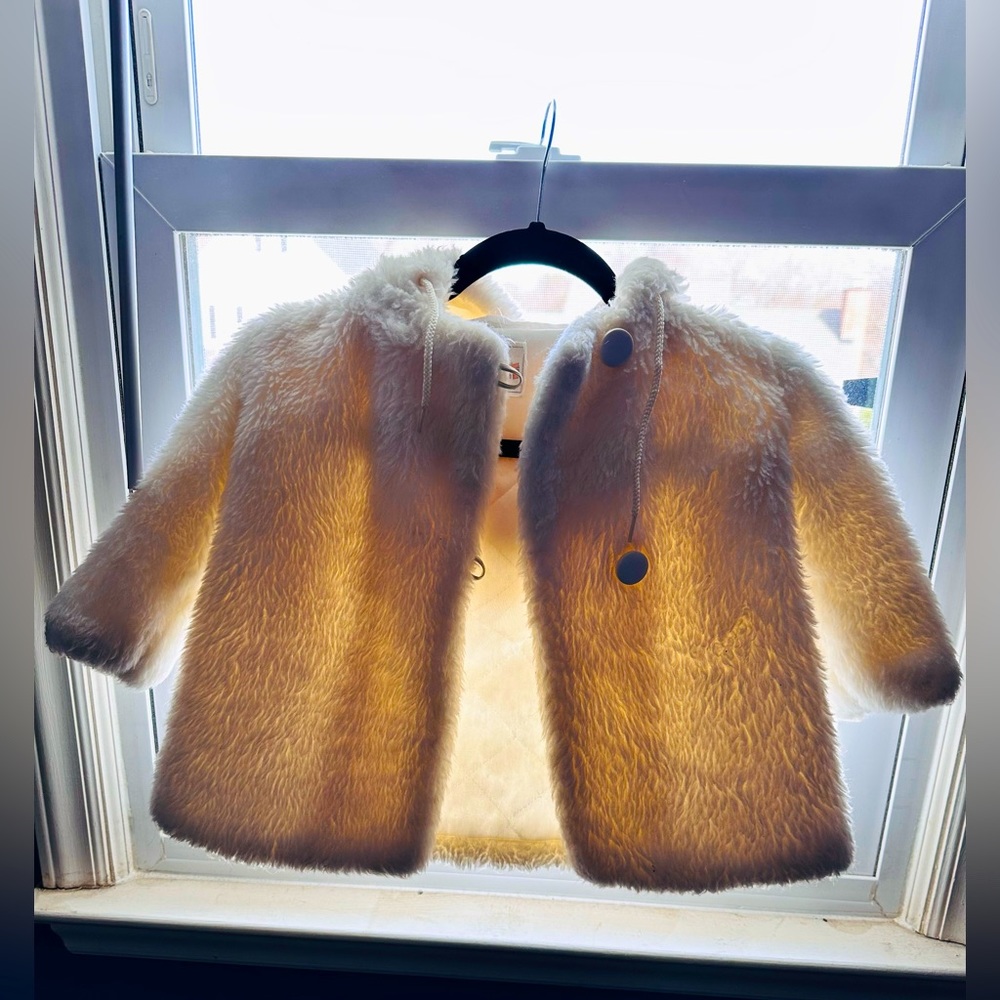 Kids furry coat